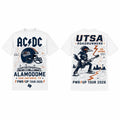ACDC X UTSA Roadrunners Merch 2026 ACDC Power Up North American Tour T-Shirt Rock Fan Gifts - Merchluma