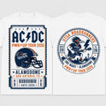 ACDC X UTSA Roadrunners Merch 2026 ACDC Power Up Tour T-Shirt San Antonio Texas Concert Tee - Merchluma