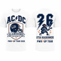 ACDC X UTSA Roadrunners Merch AC DC Live In San Antonio TX 2026 Shirt Power Up Tour Apparel - Merchluma
