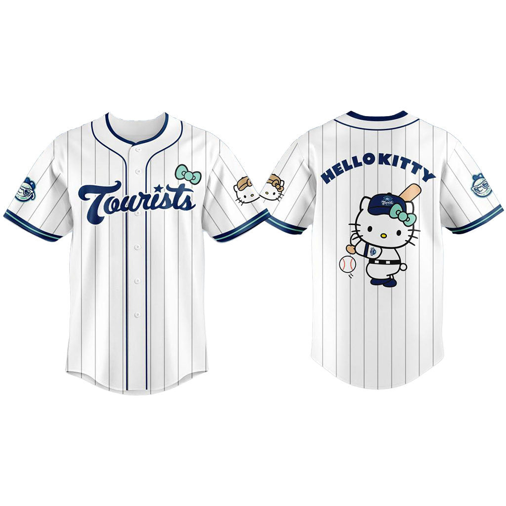 Asheville Tourists Hello Kitty Night Jersey 2026 Asheville Tourists Merch Gift For Music Lover - Merchluma