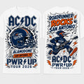 ACDC X UTSA Roadrunners Merch ACDC San Antonio Alamodome Tour Shirt 2026 Power Up Tour Merch - Merchluma
