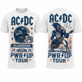 AC DC Merch ACDC Concert Shirt San Antonio TX 2026 T-Shirt Power Up Tour Apparel Gift For Fans - Merchluma