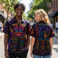 Golden Era Of Jazz Neon Light Saxophone Piano Hawaiian Shirt Best Gift For Music Lovers - Merchluma