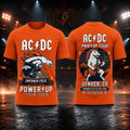 ACDC Merch 2026 ACDC Denver CO Empower Field At Mile High Concert T-Shirt Power Up Tour Merch - Merchluma