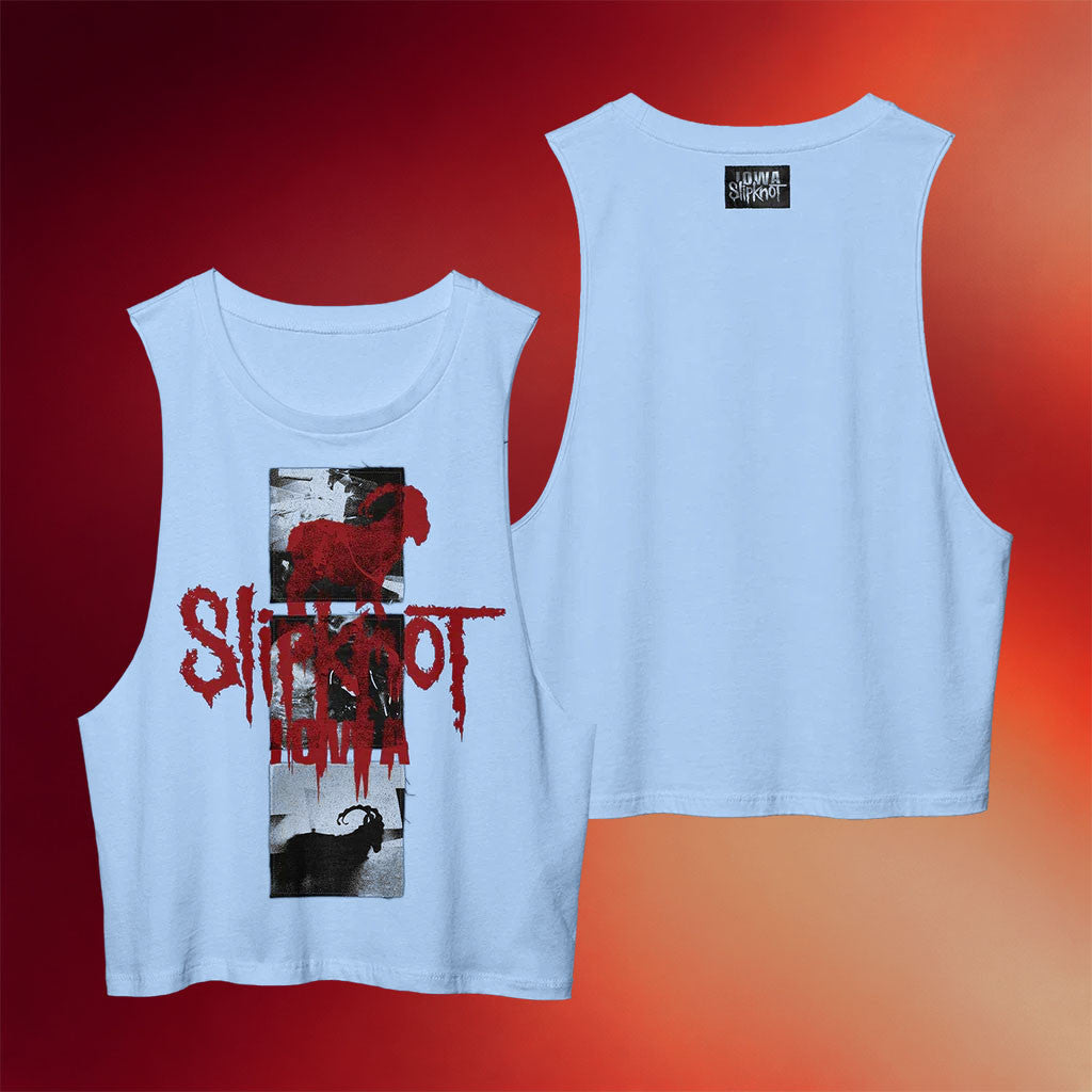 Slipknot Merch 2026 IOWA 25 Goat Tank Top Unique Gifts For Music Lovers - Merchluma