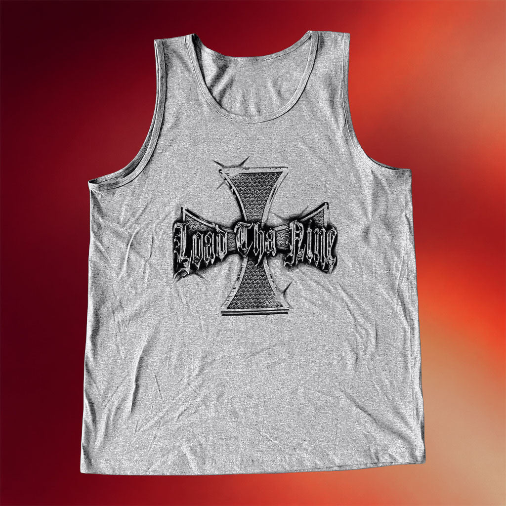 Load Tha Nine Merch 2026 Bling Cross Tank Top Unique Gifts For Music Lovers - Merchluma