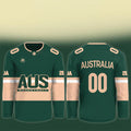 Personalized Australia Boomers X Opals FIBA World Cup 2027 Hockey Jersey AUS Basketball Merch - Merchluma