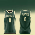 Personalized Australia Boomers X Opals FIBA World Cup 2027 Basketball Jersey Fan Merch Gifts - Merchluma