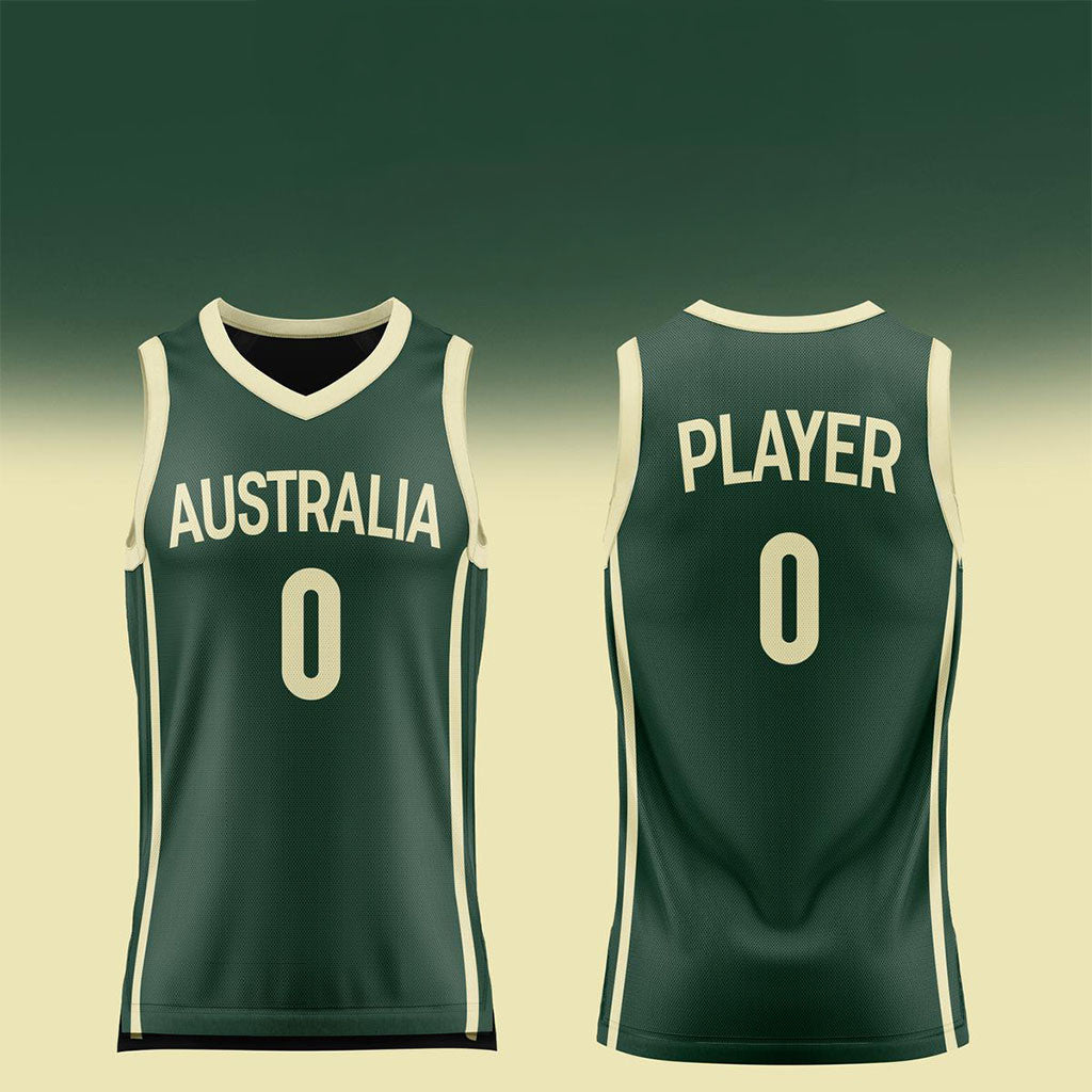 Personalized Australia Boomers X Opals FIBA World Cup 2027 Basketball Jersey Fan Merch Gifts - Merchluma