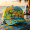 Jimmy Buffett Parrothead Tropical Hat Margaritaville Baseball Cap Jimmy Buffett Merch Fan Gifts - Merchluma