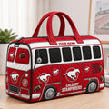 Personalized Calgary Stampeders CFL New Quilted Duffel Bag Calgary Stampeders Merch Fan Gifts - Merchluma