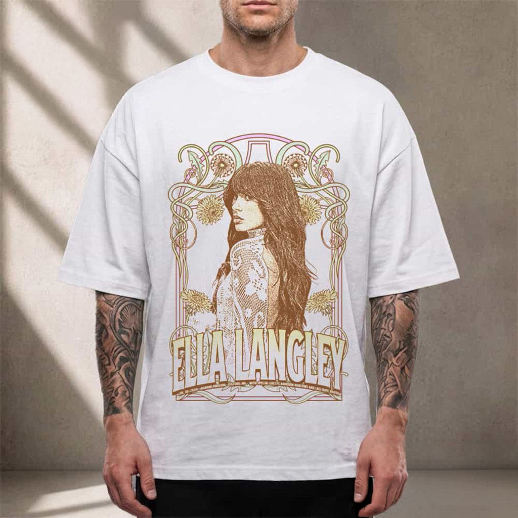 Ella Langley Merch The Dandelion Tour 2026 Gilford NH Event T-Shirt Gifts For Friends - Merchluma