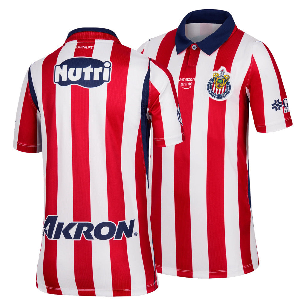 Chivas Soccer Merch Chivas 2026-27 Home Stadium Jersey Polo Gifts For Football Fan - Merchluma
