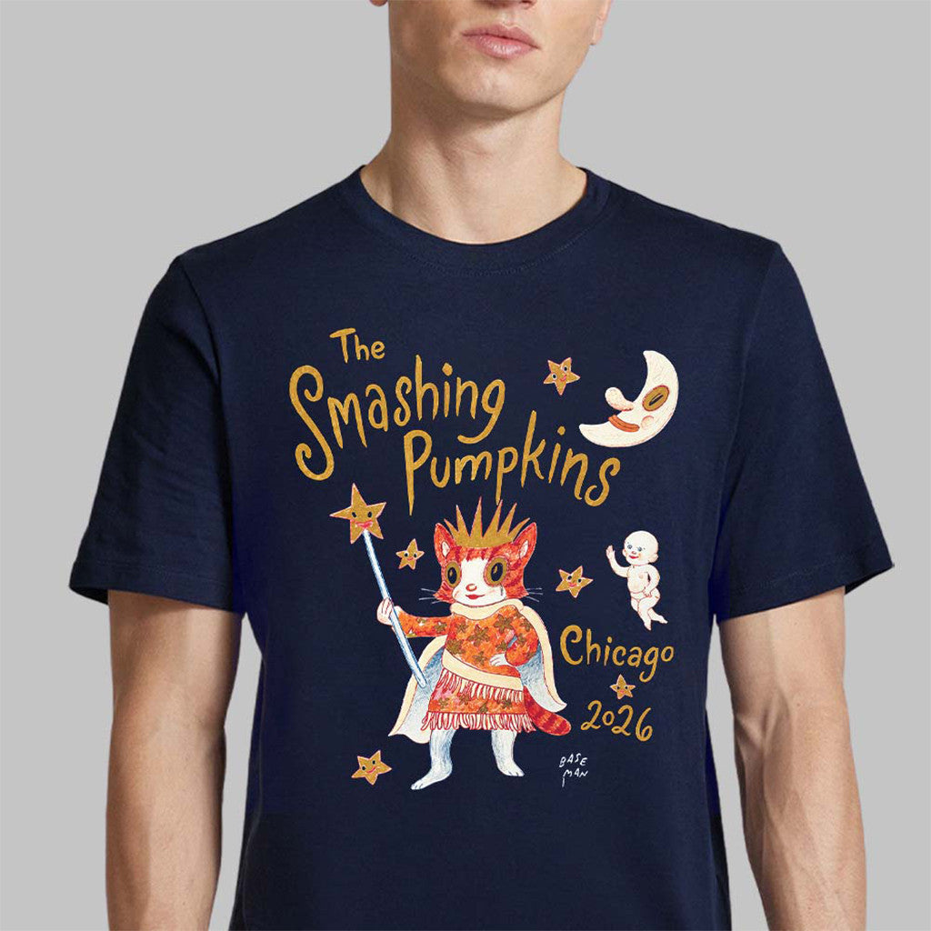 The Smashing Pumpkins Merch Chicago IL 2026 Baseman Shirt Gift Ideas For Rock Fans - Merchluma