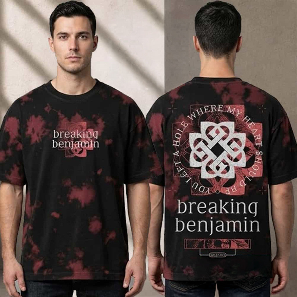 Breaking Benjamin 2026 Summer Nights Collection Breath Logo T-Shirt Breaking Benjamin Merch - Merchluma