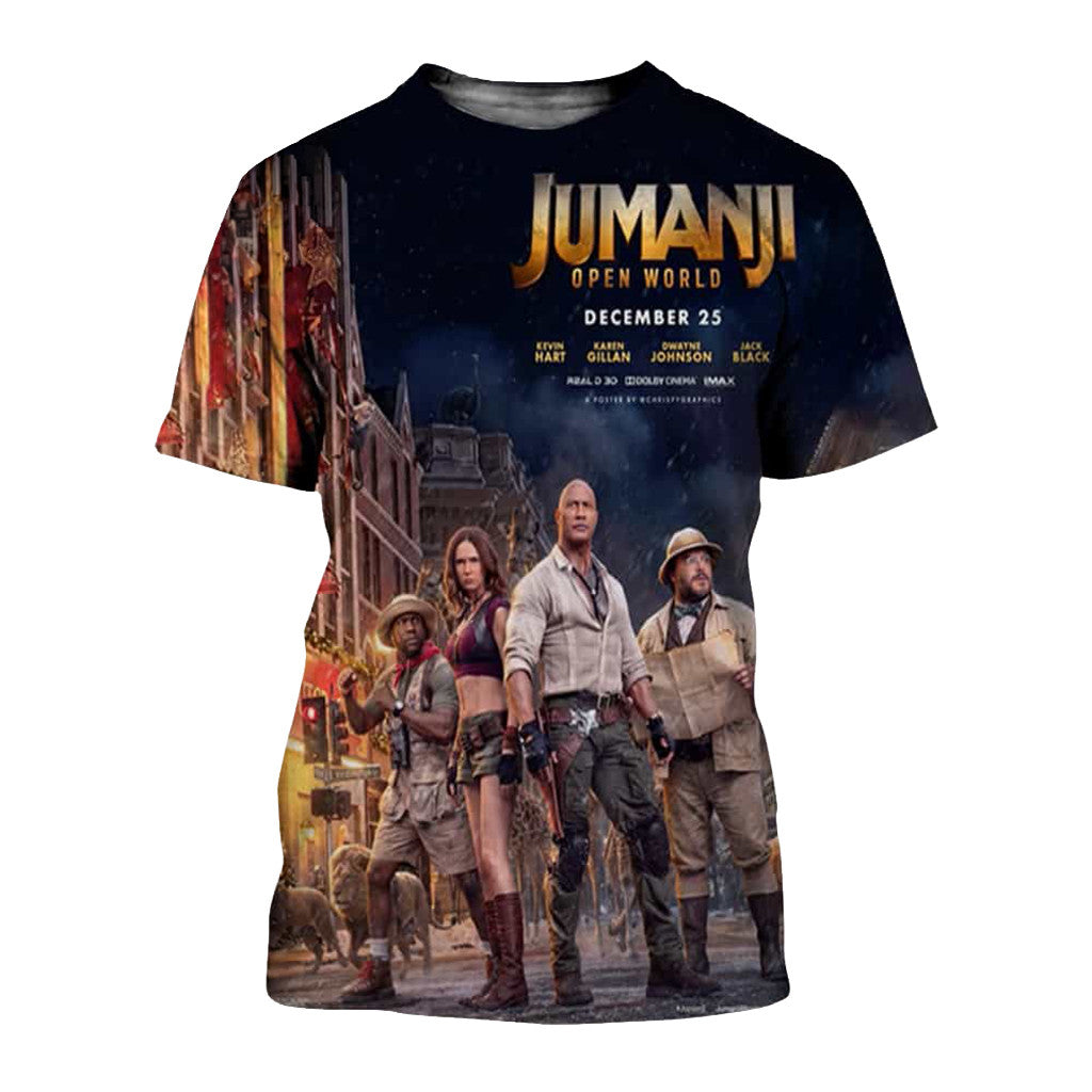 Jumanji Open World 2026 Movie Art Shirt Jumanji Merch Gifts For Movie Fans - Merchluma