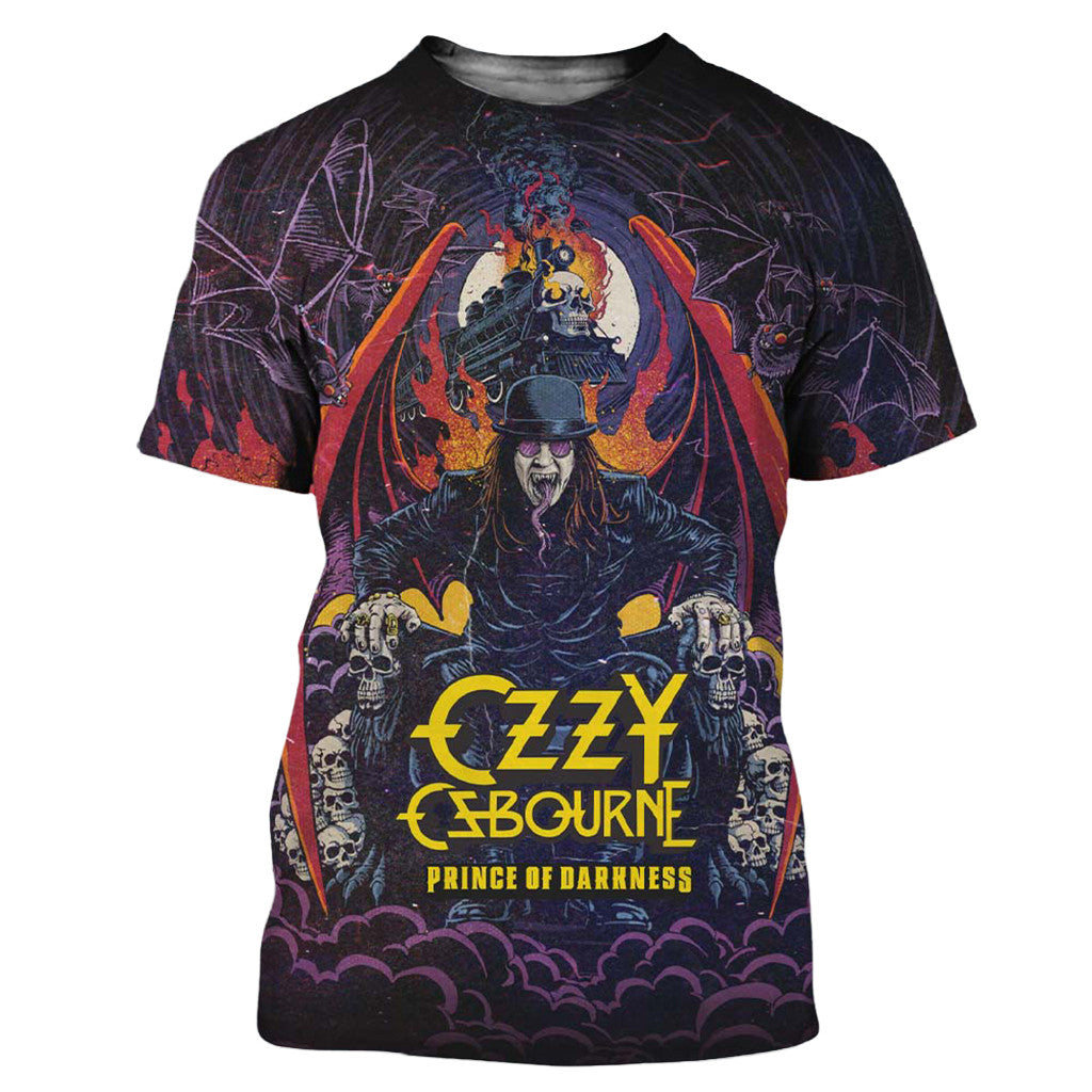 Ozzy Osbourne Merch Prince Of Darkness Universal Studios Halloween Horror Nights 2026 Shirt - Merchluma