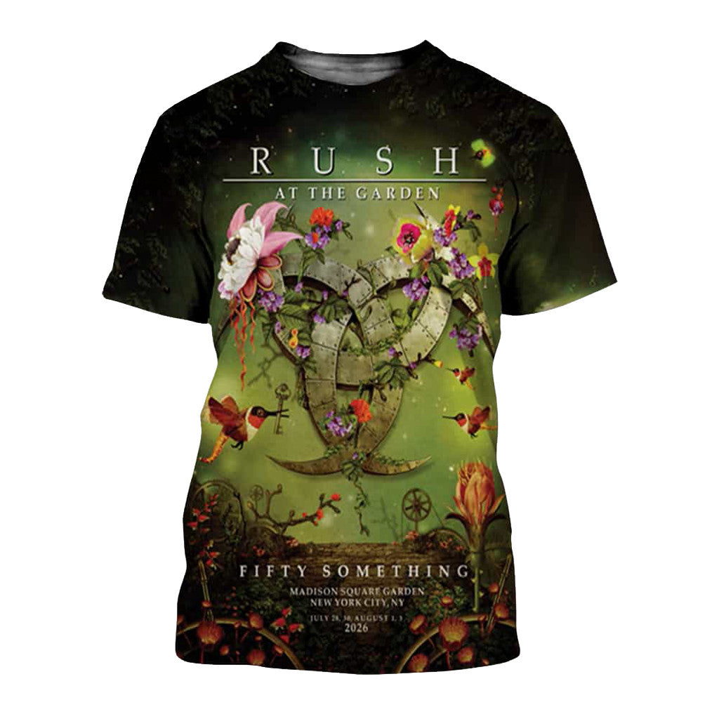 Rush Band At The Garden Event T-Shirt Rush Merch Gift Ideas For Music Lovers - Merchluma