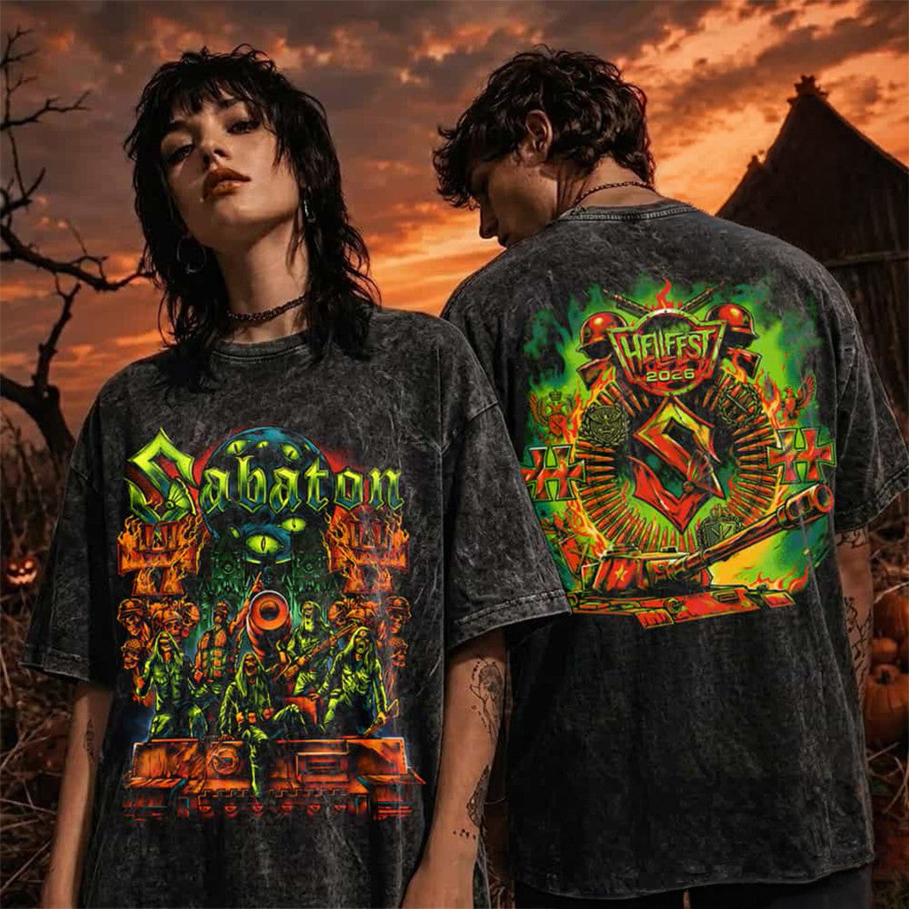 Sabaton Hellfest 2026 Event Tank War T-Shirt Black Sabaton Merch Gifts For Friends - Merchluma