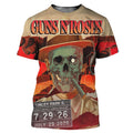 Guns N Roses Tinley Park IL 2026 Event Poster Guns N Roses Merch Best Gifts For Music Lovers - Merchluma