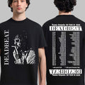 Tame Impala With Djo Deadbeat Tour 2026 Merch Portrait Smoking T-Shirt Gifts For BFF - Merchluma
