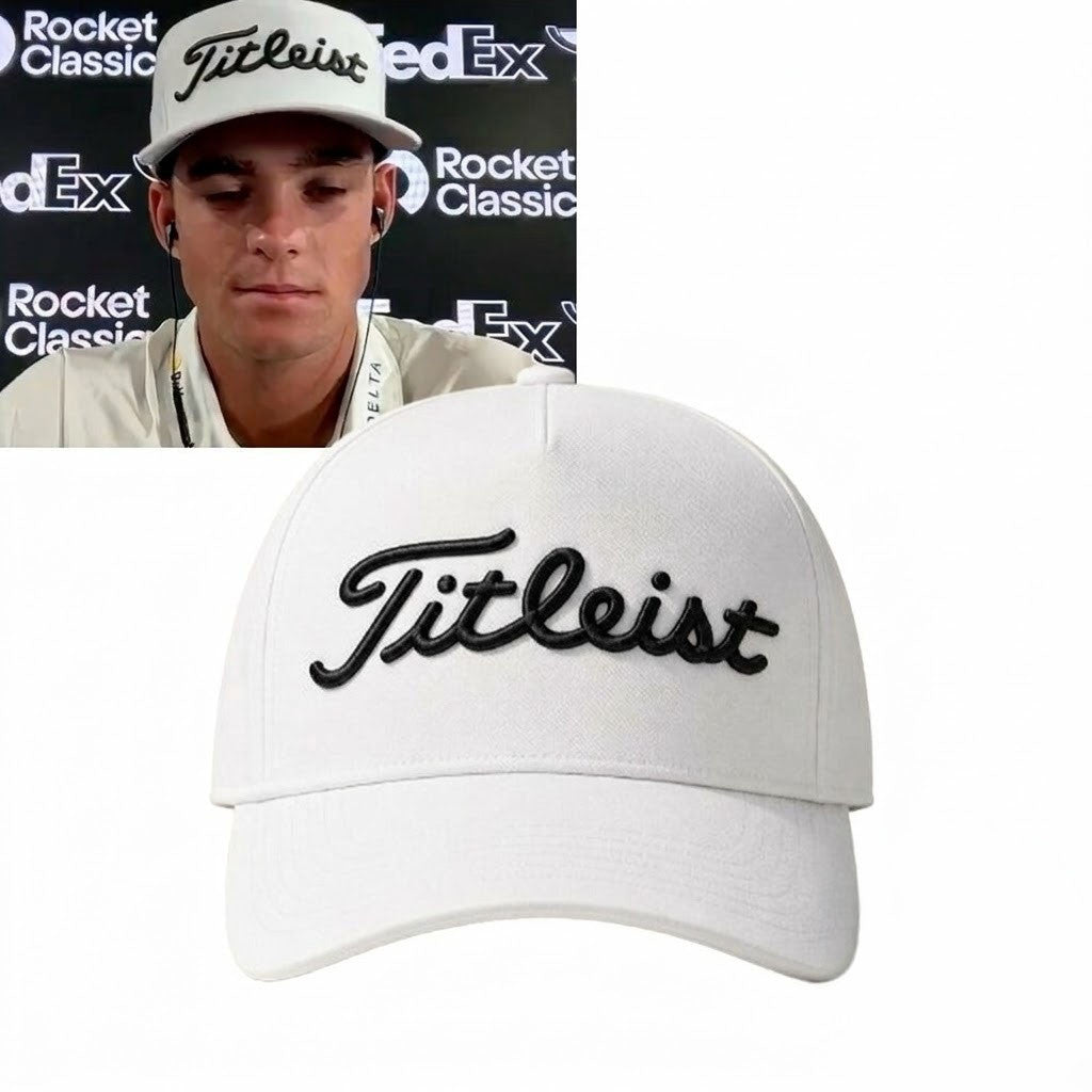 Jackson Koivun PGA Tour Titleist Hat Embroidered PGA Tour Champions Merch Gift For Golfers - Merchluma