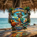Jimmy Buffett Margaritaville Stained Glass Suncatcher Jimmy Buffett Merch Hanging Decor - Merchluma