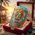 Jimmy Buffett Tie Dye Margaritaville Drinking Glass Changes In Latitudes Jimmy Buffett Merch - Merchluma
