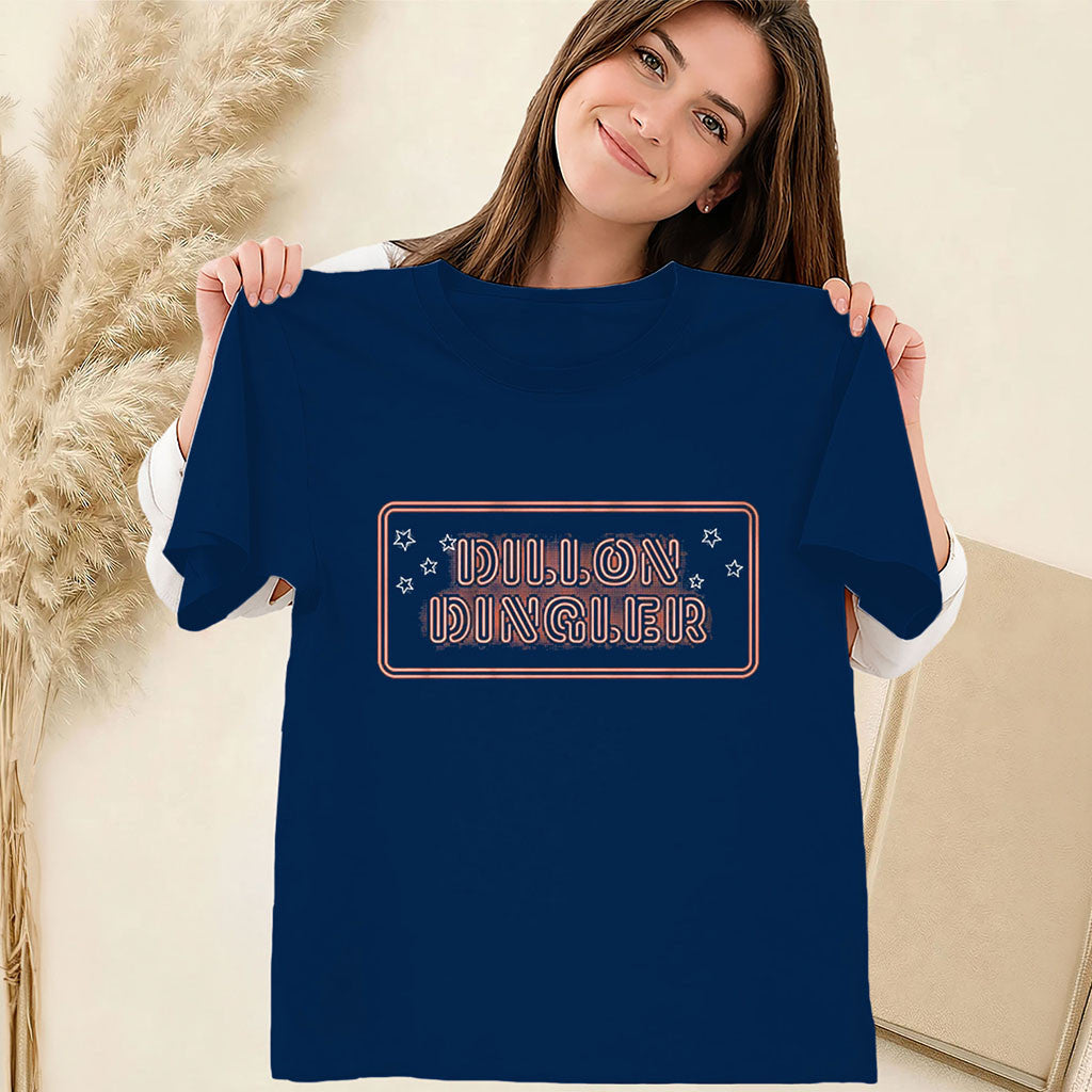 Dillon Dingler Shirt Detroit Baseball Neon Sign T-Shirt Gifts For Baseball Fans - Merchluma