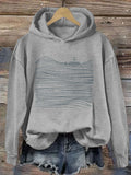 Boho Christian Hoodie Walk On Water Clothing Unique Gift For Him Birthday - Merchluma