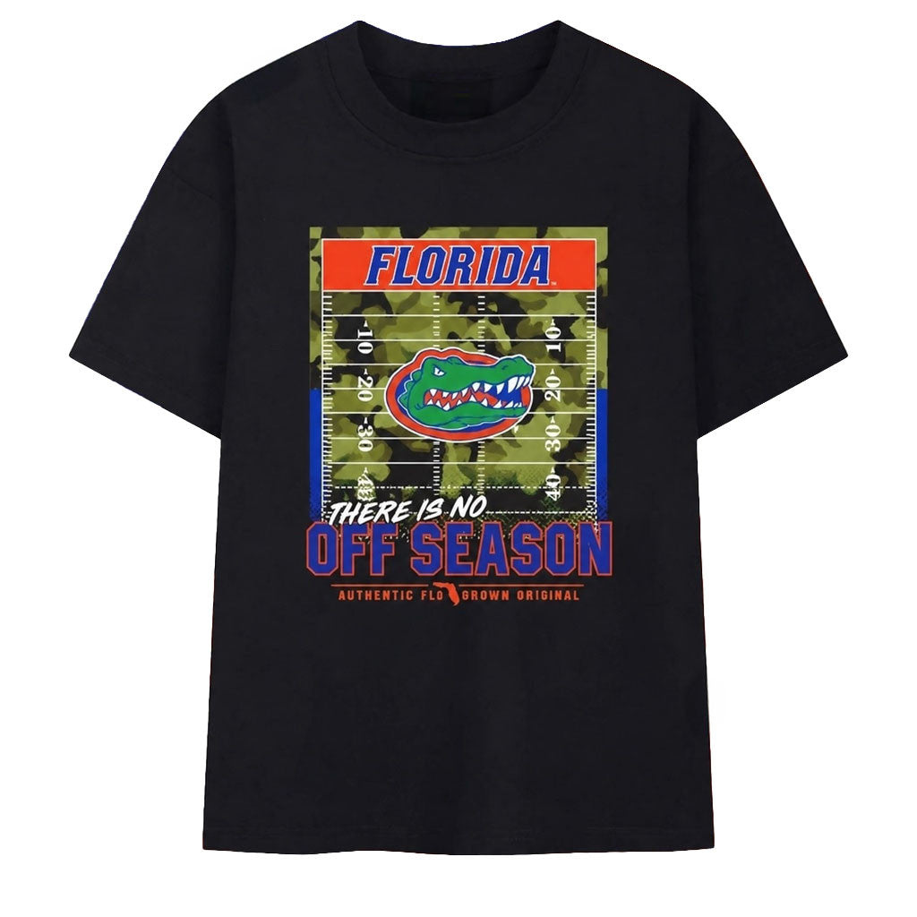 Florida Gators There Is No Off Season T-Shirt Florida Gators Merch Gift For Sports Fans - Merchluma
