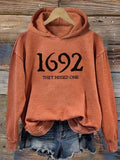 Salem 1692 They Missed One Hoodie Halloween Graphic Merch Gifts For Women Fans - Merchluma