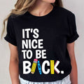 It's Nice To Be Back Shirt Funny Back To School T-Shirt Gift Ideas For Teacher - Merchluma