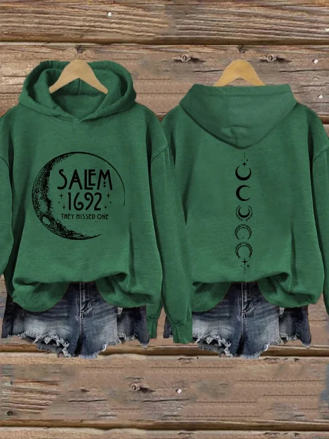 Salem 1692 They Missed One Hoodie Witch Halloween Clothing Gift For Salem Fans - Merchluma