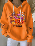 Womens Halloween WDNC Menopause And Perimenopause Hoodie Halloween Merch Present - Merchluma