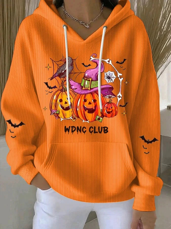 Womens Halloween WDNC Menopause And Perimenopause Hoodie Halloween Merch Present - Merchluma