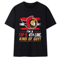 Ottawa Senators I'm A Top 9 4Th Line Kind Of Guy T-Shirt Ottawa Senators Merch Hockey Fan Gifts - Merchluma