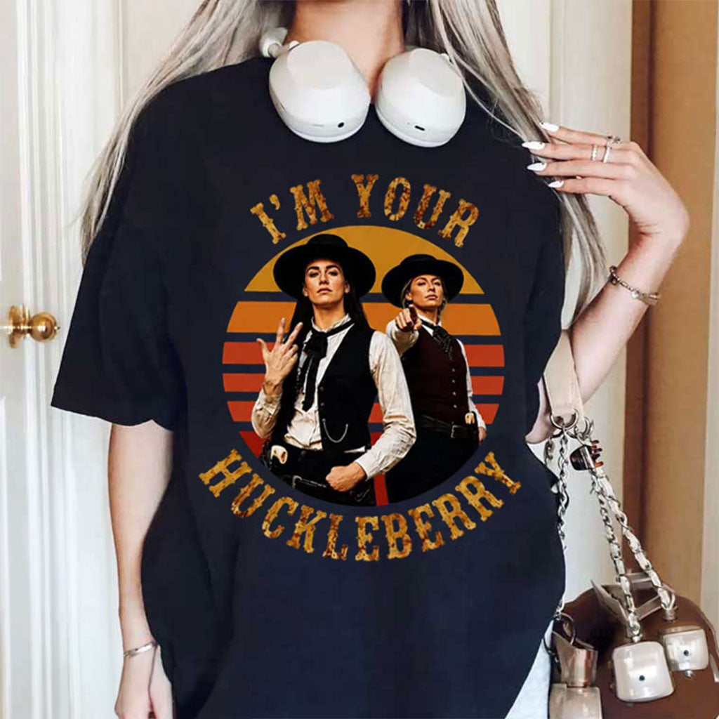 Sophie And Caitlin I'm Your Huckleberry Basketball Western T-Shirt Sophie And Caitlin Merch - Merchluma