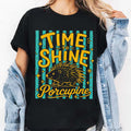 Time To Shine Porcupine T-Shirt Cute Back To School Shirt Best Gift For Teacher - Merchluma