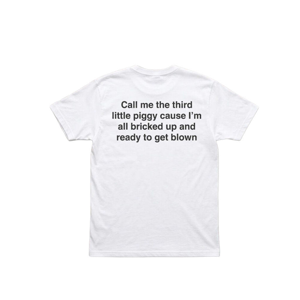 Call Me The Third Little Piggy Cause I'm All Bricked Up Shirt Funny Quote T-Shirt BFF Gifts - Merchluma