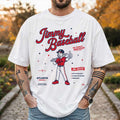 Jim Jarvis Jimmy Baseball The People's Shortstop Atlanta Braves T-Shirt Gifts For Baseball Fans - Merchluma