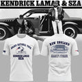 Kendrick Lamar Grand National Tour x SZA At New England Gillette Stadium T-Shirt SZA Merch - Merchluma