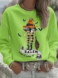 Girls Trip Salem Croup Sweatshirt Halloween Shirts Women Gift For Cool Girls - Merchluma
