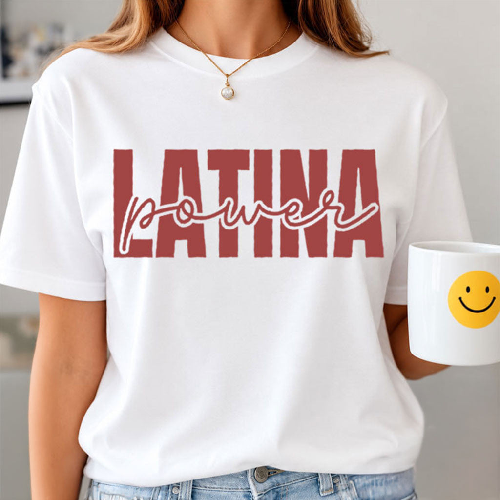 Latina Power Feminist Women Empowerment T-Shirt Feminist Latina Shirt Gifts For Her - Merchluma