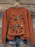 Halloween Grandma Life Witch Sweatshirt Halloween Clothing Gift For Girls - Merchluma