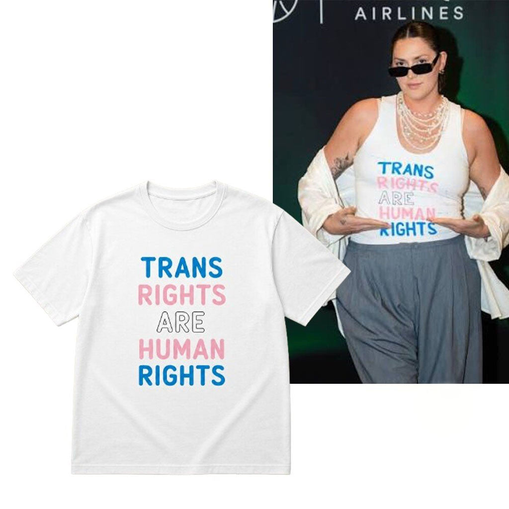 Stefanie Dolson Trans Rights Are Human Rights Shirt 2026 Gifts For Besties - Merchluma