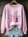 A Girl Gotta Have Options Witch Brooms Sweatshirt Cute Pastel Ghosts Floral Merch Fan Gift - Merchluma