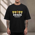 Aespa x BAPE Baby Milo Lemonade Mini T-Shirt Aespa Merch Gift Ideas For Music Lovers - Merchluma