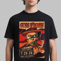 Guns N Roses Merch Lithograph Tinley Park Illinois Chicago 2026 T-Shirt Gifts For Music Fans - Merchluma