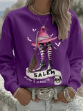 Girls Trip Salem Croup Sweatshirt Halloween Clothing Gift For Movie Buffs - Merchluma